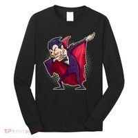 Count Dabula Dabbing Halloween Long Sleeve Shirt thumb 0