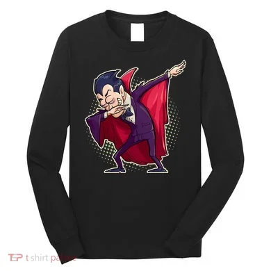 Count Dabula Dabbing Halloween Long Sleeve Shirt