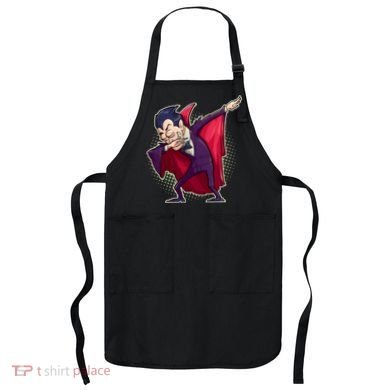 Count Dabula Dabbing Halloween Apron