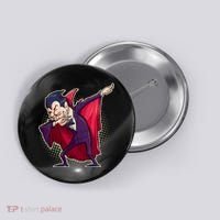 Count Dabula Dabbing Halloween Button thumb 0