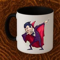 Count Dabula Dabbing Halloween Coffee Mug thumb 2