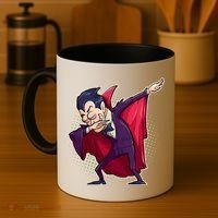 Count Dabula Dabbing Halloween Coffee Mug thumb 4