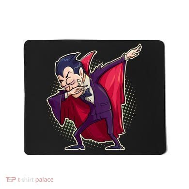 Count Dabula Dabbing Halloween Mousepad