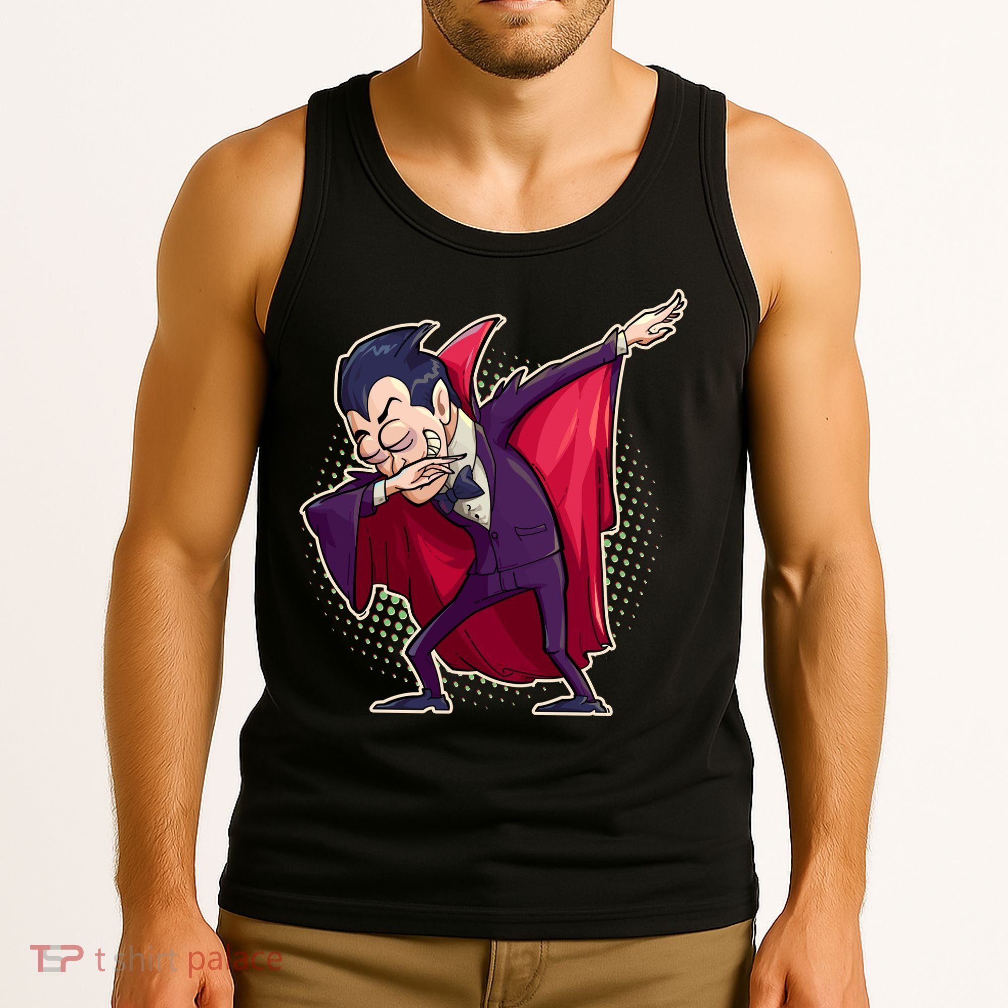 Count Dabula Dabbing Halloween Tank Top