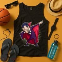 Count Dabula Dabbing Halloween Tank Top thumb 4