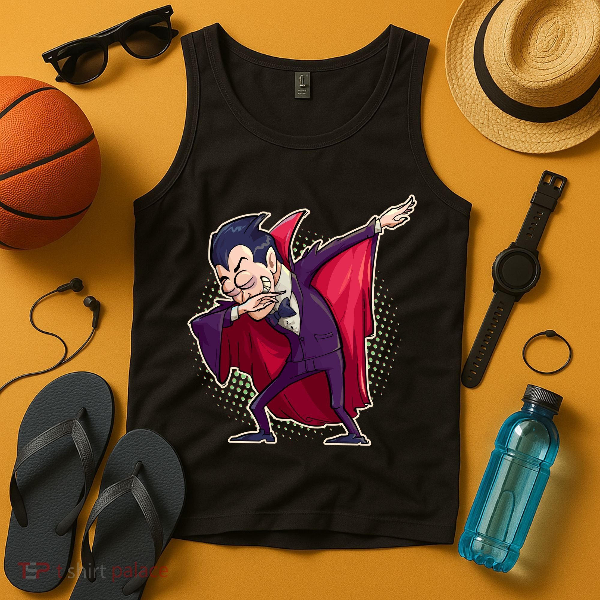 Count Dabula Dabbing Halloween Tank Top