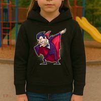 Count Dabula Dabbing Halloween Kids Hoodie thumb 3