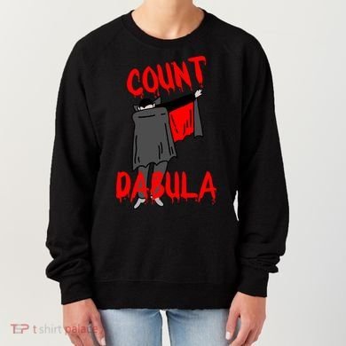 Count Dabula Dabbing Vampire Halloween Women's Sweatshirt