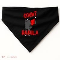 Count Dabula Dabbing Vampire Halloween USA-Made Doggie Bandana thumb 0