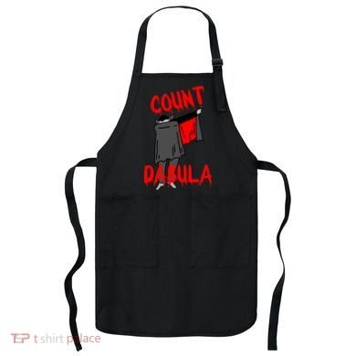 Count Dabula Dabbing Vampire Halloween Apron