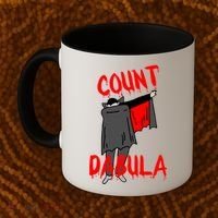 Count Dabula Dabbing Vampire Halloween Coffee Mug thumb 2