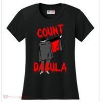 Count Dabula Dabbing Vampire Halloween Women's Cooling Performance Crew T-Shirt thumb 0