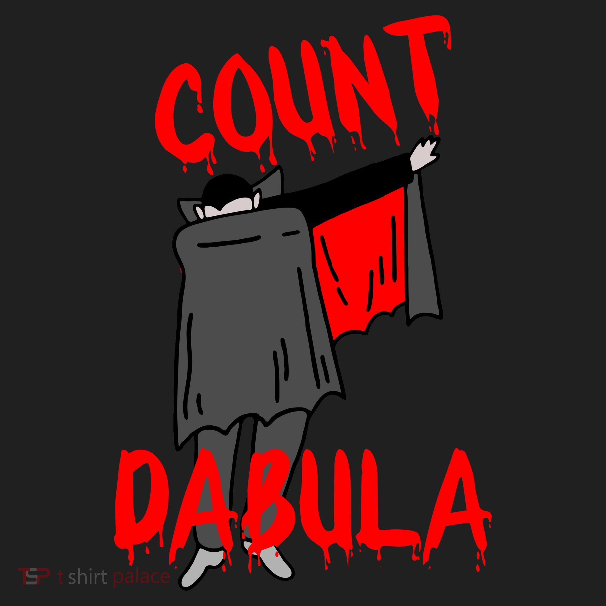 Count Dabula Dabbing Vampire Halloween Women's Cooling Performance Crew T-Shirt