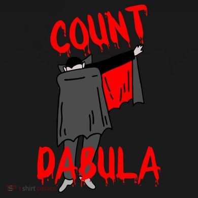 Count Dabula Dabbing Vampire Halloween Kids Tie-Dye T-Shirt