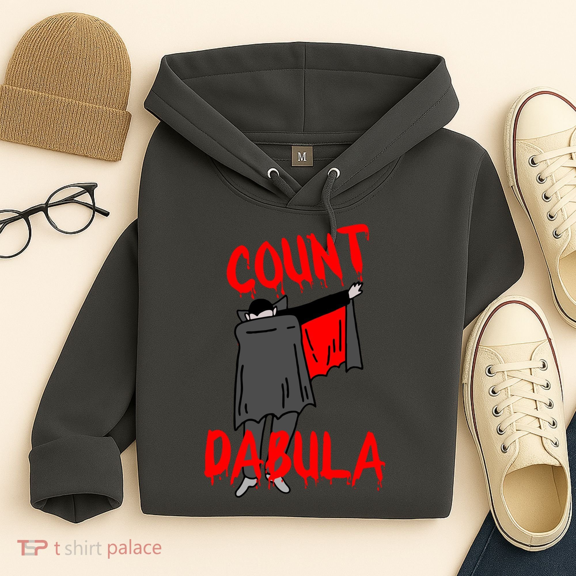 Count Dabula Dabbing Vampire Halloween Hoodie