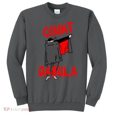Count Dabula Dabbing Vampire Halloween Sweatshirt