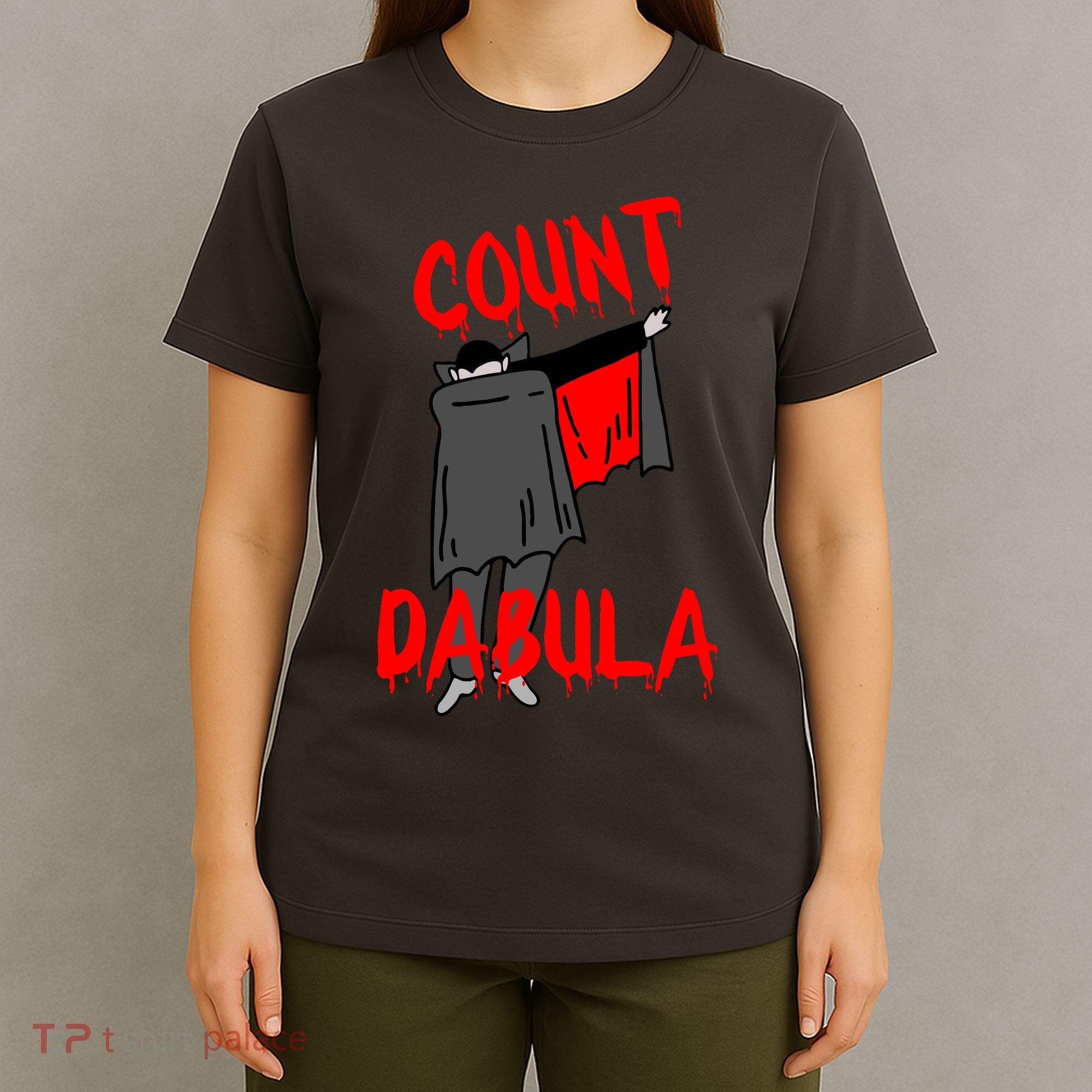 Count Dabula Dabbing Vampire Halloween T-Shirt