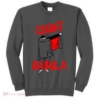 Count Dabula Dabbing Vampire Halloween Tall Sweatshirt thumb 0