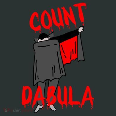 Count Dabula Dabbing Vampire Halloween Tall Sweatshirt