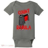 Count Dabula Dabbing Vampire Halloween Baby Bodysuit thumb 0