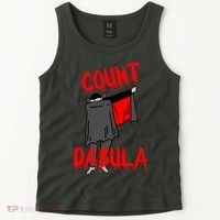 Count Dabula Dabbing Vampire Halloween Tank Top thumb 2