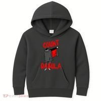 Count Dabula Dabbing Vampire Halloween Kids Hoodie thumb 0