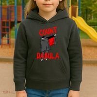 Count Dabula Dabbing Vampire Halloween Kids Hoodie thumb 3