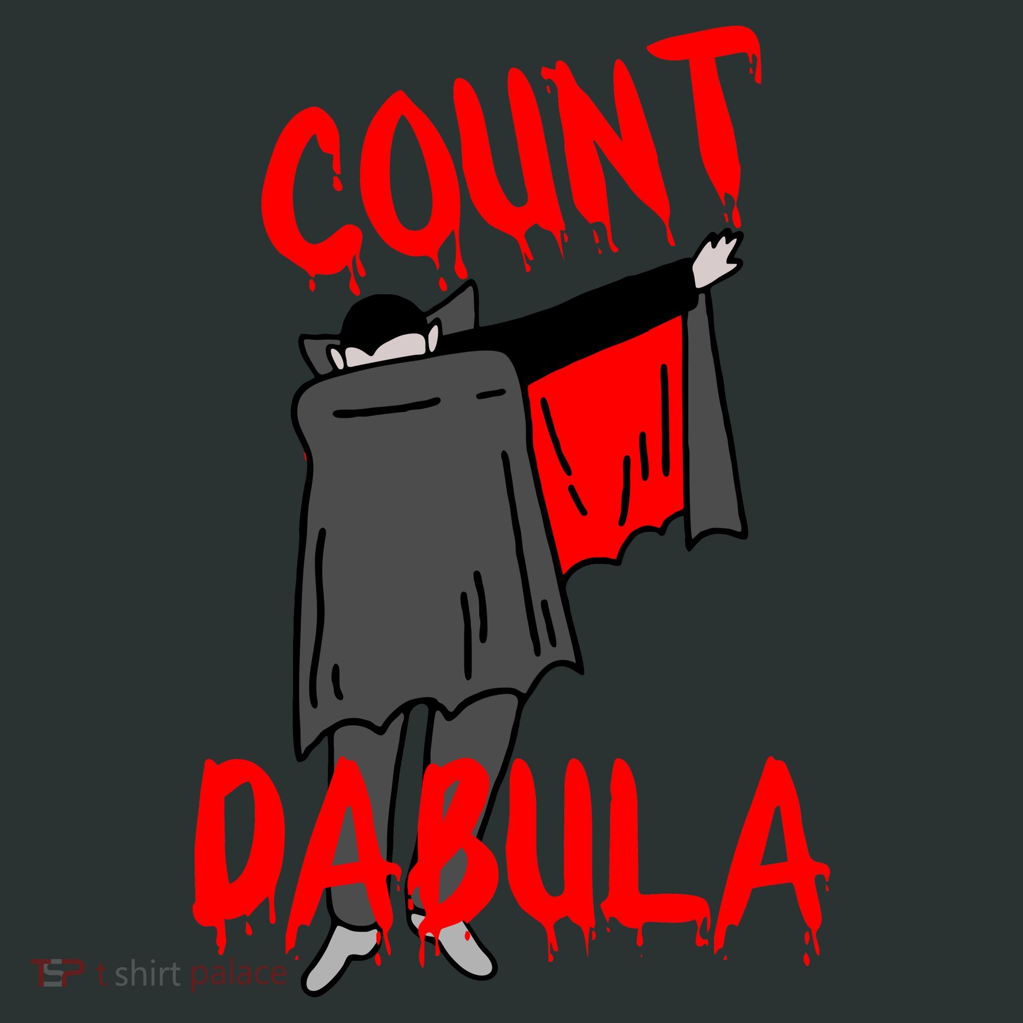 Count Dabula Dabbing Vampire Halloween Kids Long Sleeve Shirt