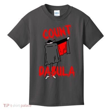 Count Dabula Dabbing Vampire Halloween Kids T-Shirt