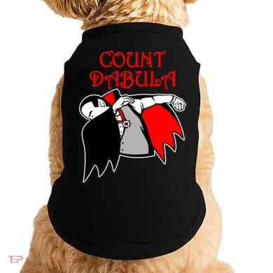 Count Dabula Halloween Doggie Tank