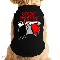 Count Dabula Halloween Doggie Tank thumb 0