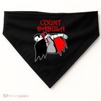 Count Dabula Halloween USA-Made Doggie Bandana thumb 0