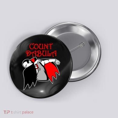 Count Dabula Halloween Button
