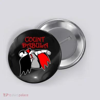 Count Dabula Halloween Button