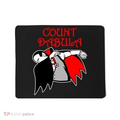 Count Dabula Halloween Mousepad