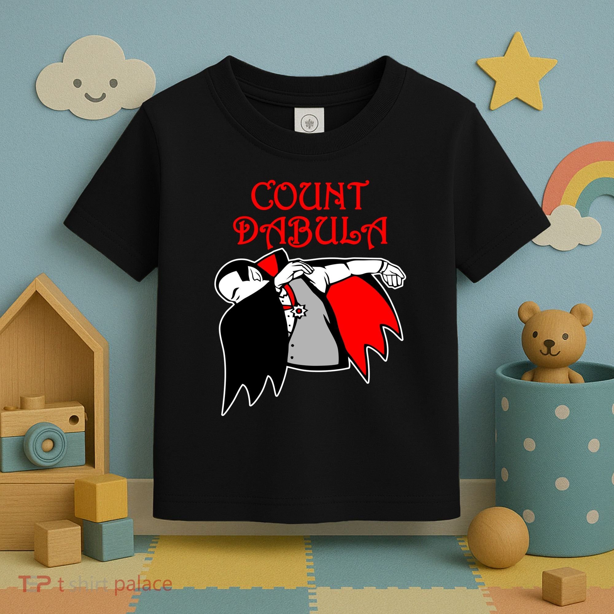 Count Dabula Halloween Toddler T-Shirt