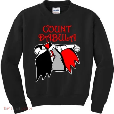 Count Dabula Halloween Kids Sweatshirt