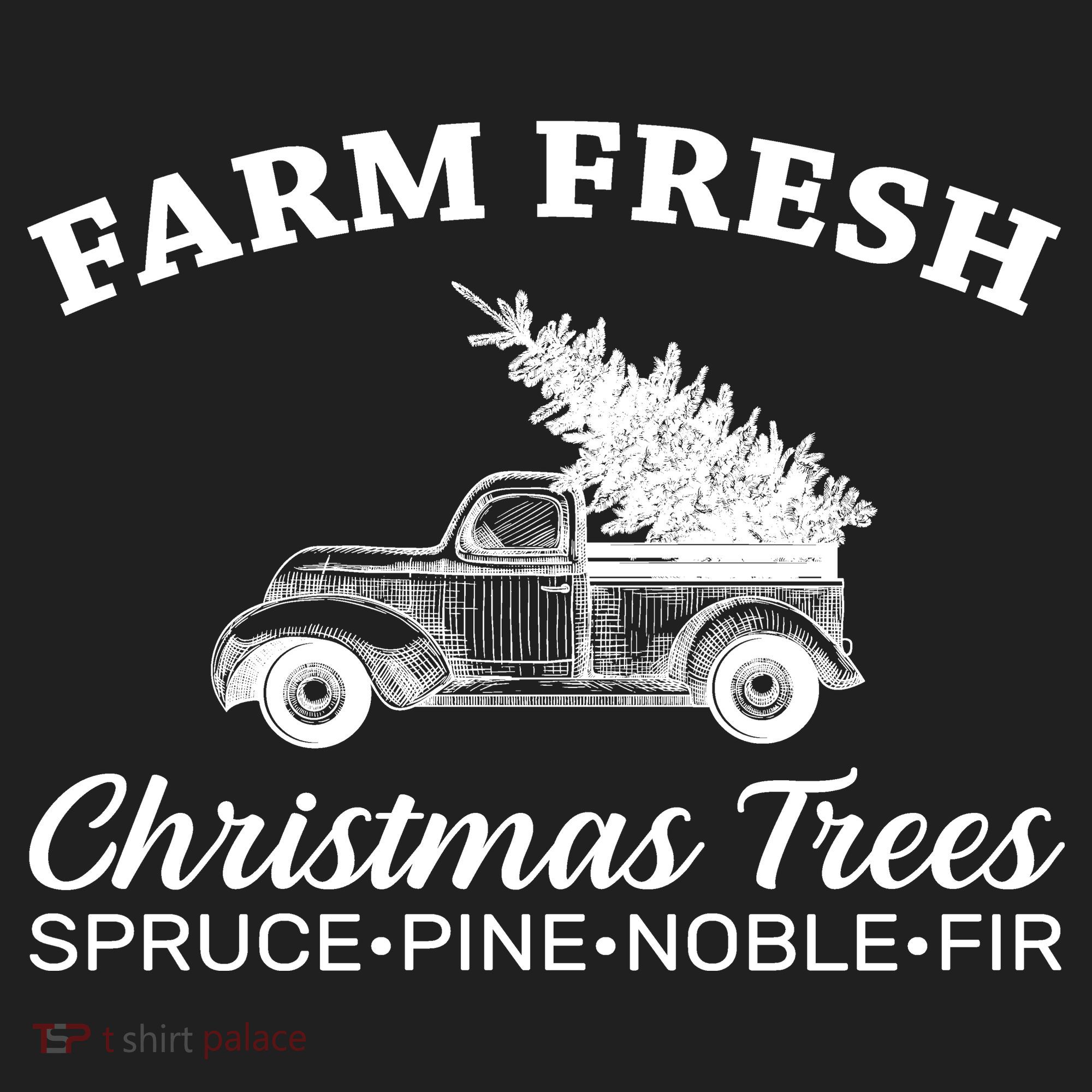 Country Farm Fresh Christmas Trees Women's Sweatshirt