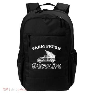 Country Farm Fresh Christmas Trees Backpack