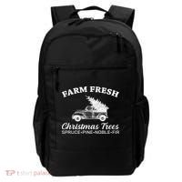 Country Farm Fresh Christmas Trees Backpack thumb 0