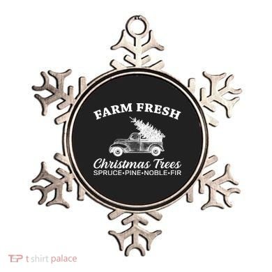 Country Farm Fresh Christmas Trees Ornament
