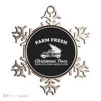 Country Farm Fresh Christmas Trees Ornament thumb 0