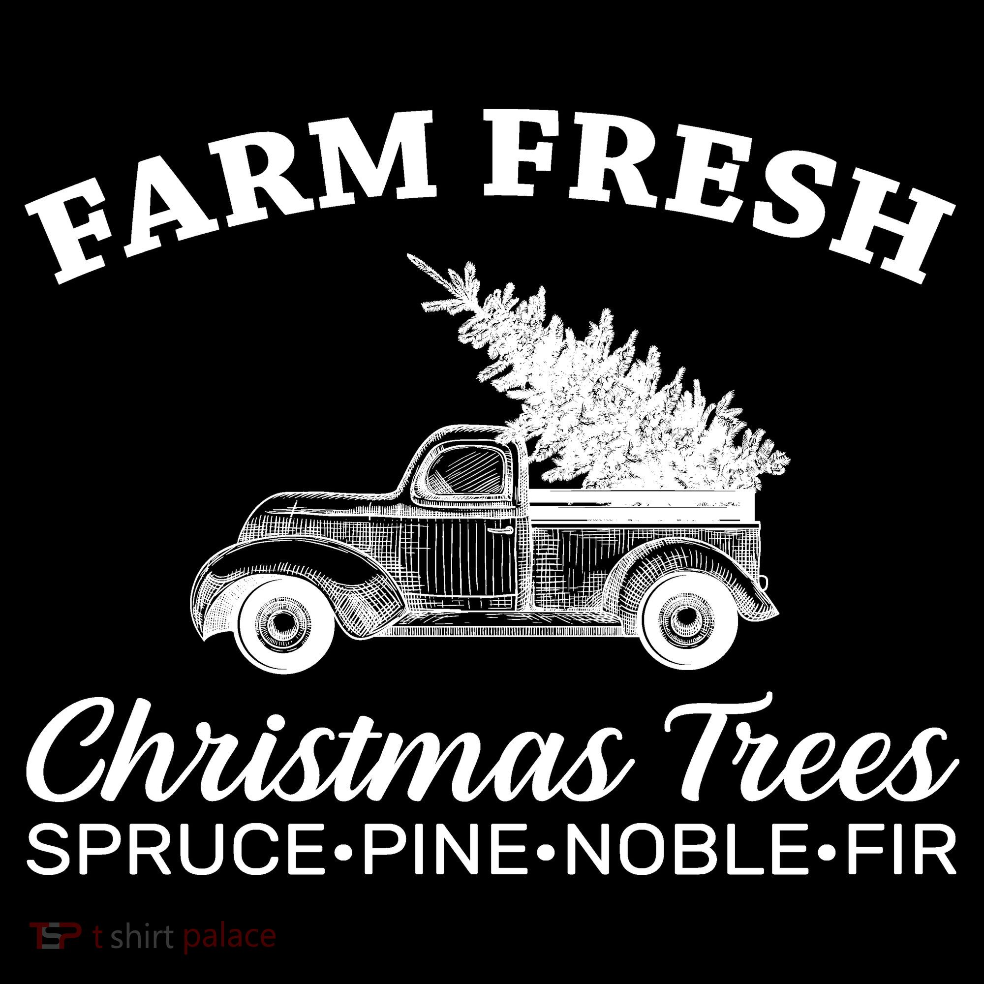 Country Farm Fresh Christmas Trees Women's Tank Top