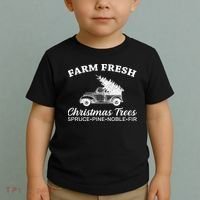 Country Farm Fresh Christmas Trees Toddler T-Shirt thumb 2