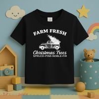 Country Farm Fresh Christmas Trees Toddler T-Shirt thumb 3