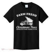 Country Farm Fresh Christmas Trees Kids T-Shirt thumb 0
