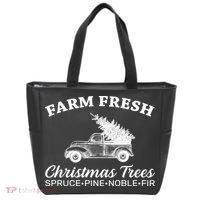 Country Farm Fresh Christmas Trees Tote Bag thumb 0