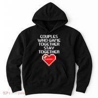 Couples Who Game Together Stay Together Hoodie thumb 0