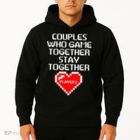 Couples Who Game Together Stay Together Hoodie thumb 2