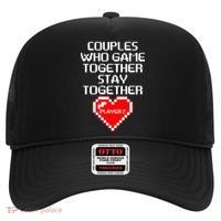 Couples Who Game Together Stay Together Hat thumb 0